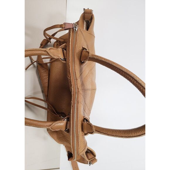 Christopher Kon Vintage Tan Hobo Satchel Bag Handbag Purse for Women Crossbody - Picture 3 of 8